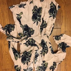 Free People floral romper size M
